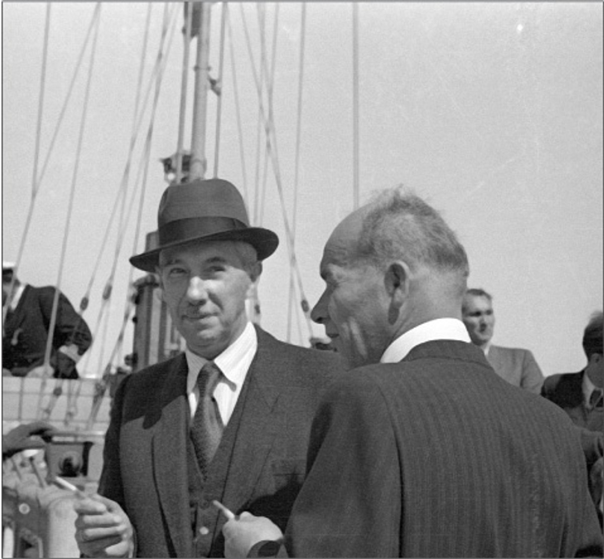 Nadwyżka budżetowa z lat 1938/39 to skutek polityki Eugeniusza Kwiatkowskiego (z lewej), wicepremiera i ministra skarbu Fot. PAP