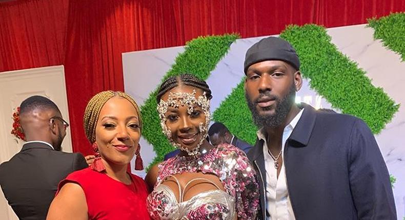 Valeria, Juliet and Kofi Siriboe