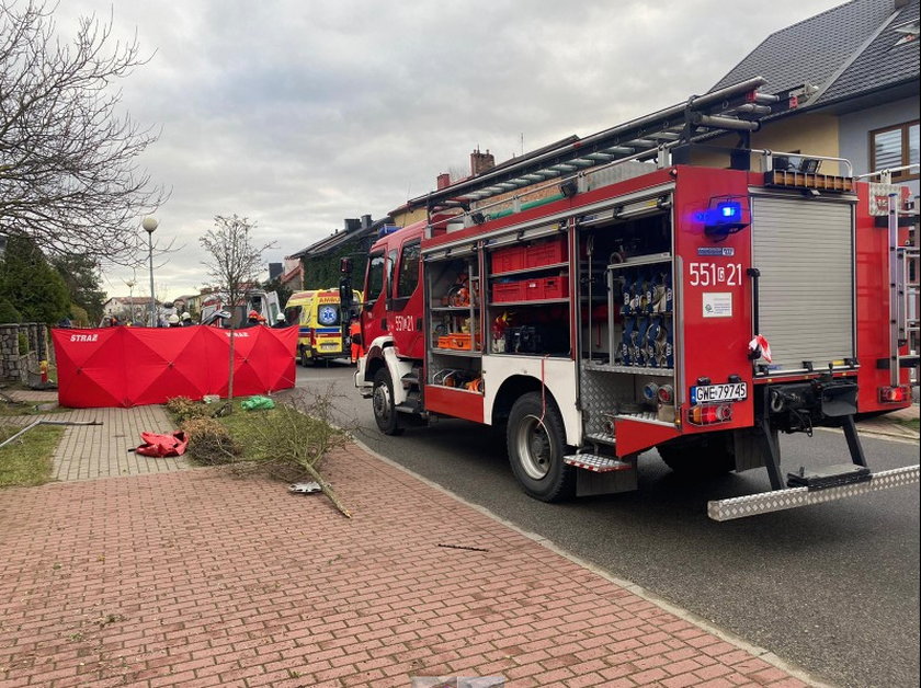 Tragiczny wypadek w Wejherowie.