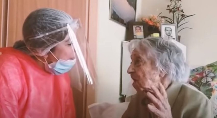 Marija Branjas, najstarija žena u Španiji