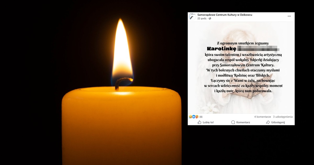 "Zaczęło się od gorączki". Nagła śmierć 12-letniej Karolinki poruszyła Dzikowiec