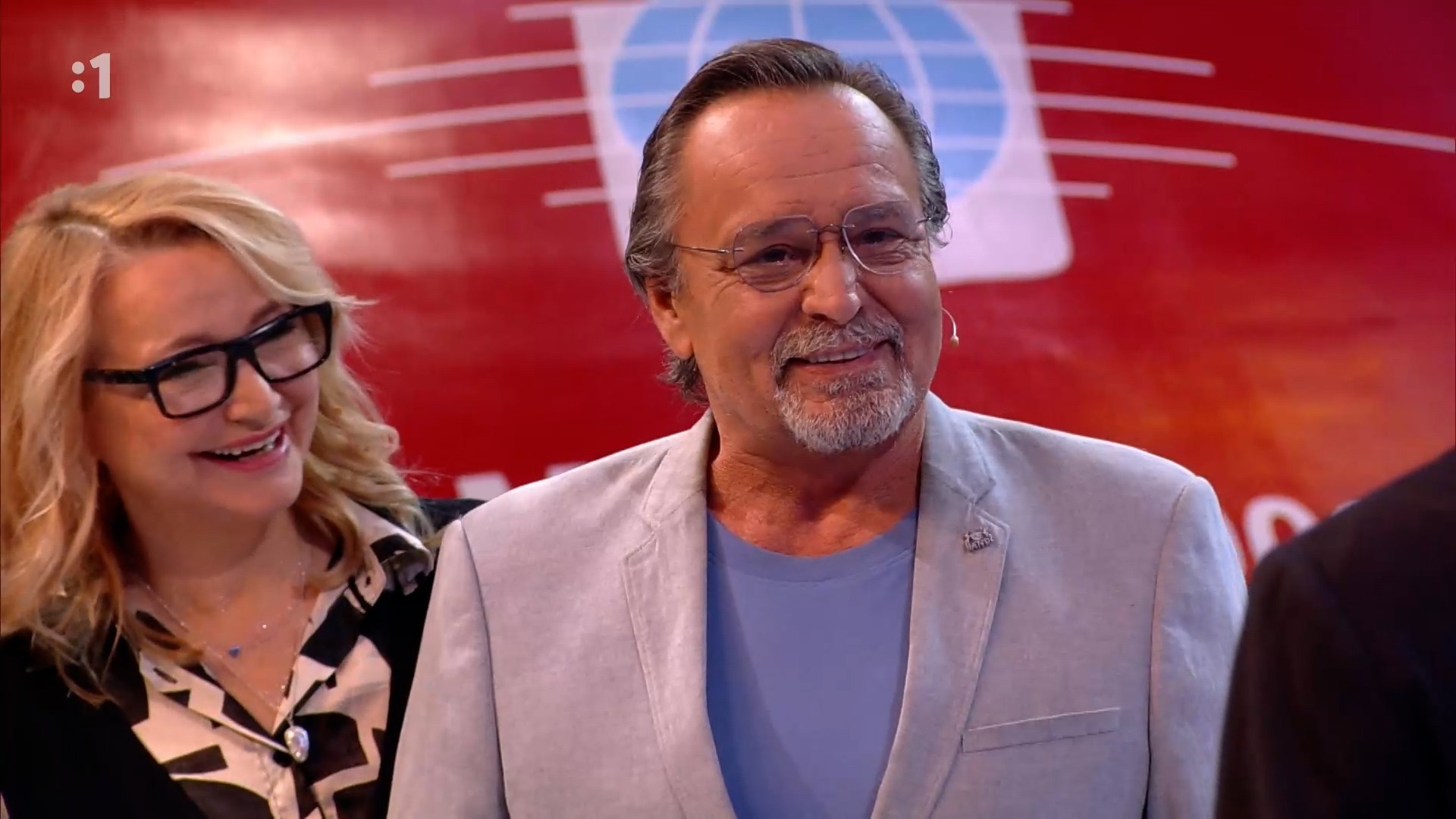 Šou STVR Na správnej ceste: Anna Šišková a Jozef Vajda.