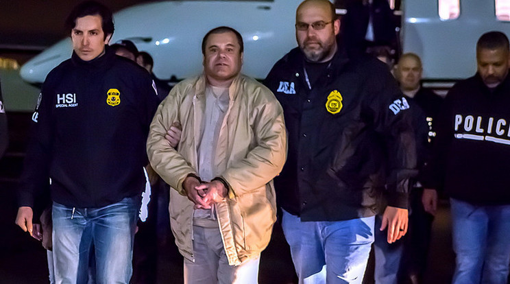Guzmant a bíróságra is rendőrbírók kísérték / Fotó: Getty Images