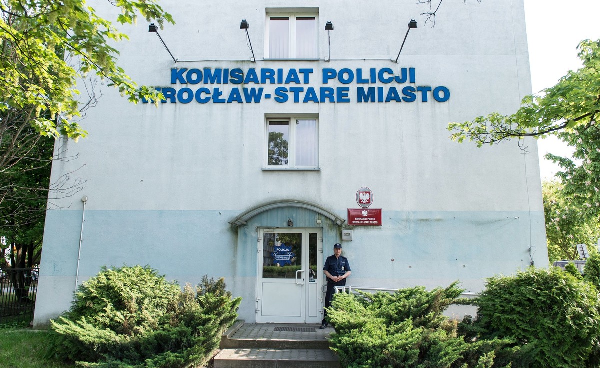 Komisariat Policji Wrocław Stare Miasto, gdzie zmarł Igor Stachowiak