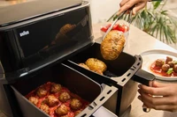 Airfryer trzy w jednym i do tego z dwiema niezależnymi szufladami