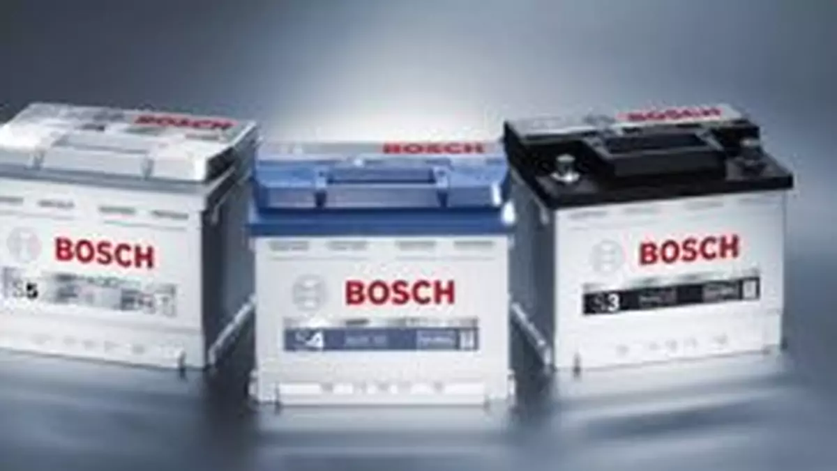 Bosch: nowa seria akumulatorów