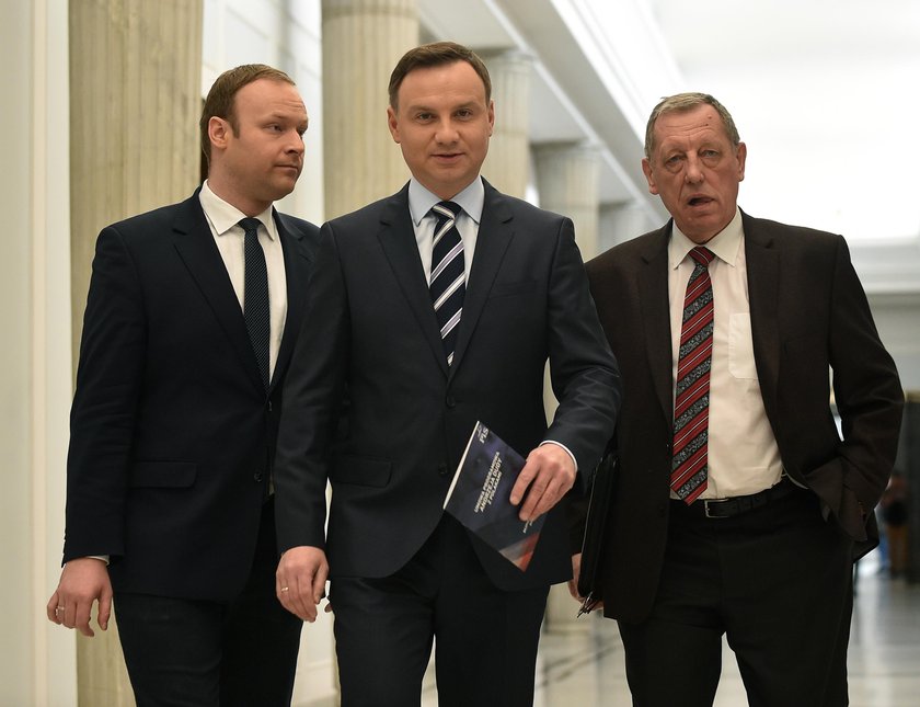 Marcin Mastalerek, Andrzej Duda, Jan Szyszko