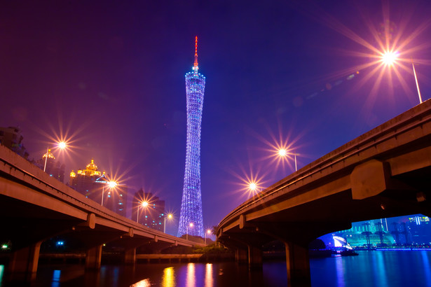 Canton Tower, obecnie drugi najwyższy budynek na świecie