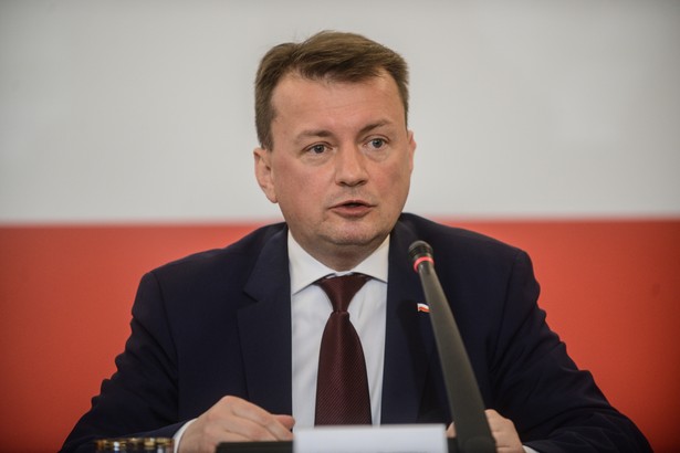 Minister spraw wewnętrznych Mariusz Błaszczak