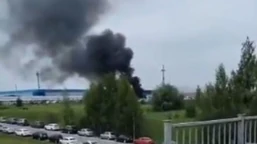 rosjanie znów zostali zaskoczeni! płonie fabryka dronów, jest ofiara i