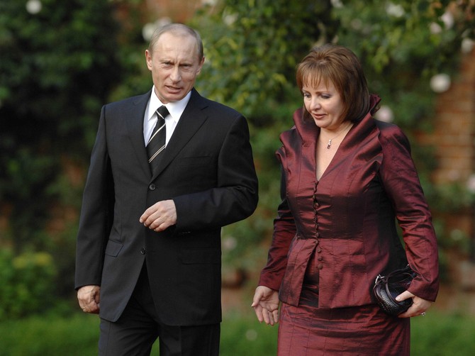 Vladimir Putin i Ljudmila