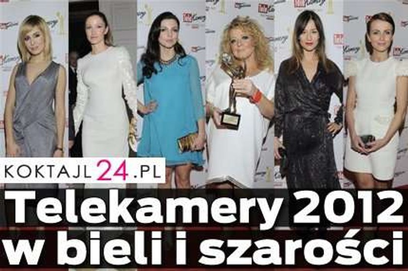 Telekamery 2012 w bieli i szarości