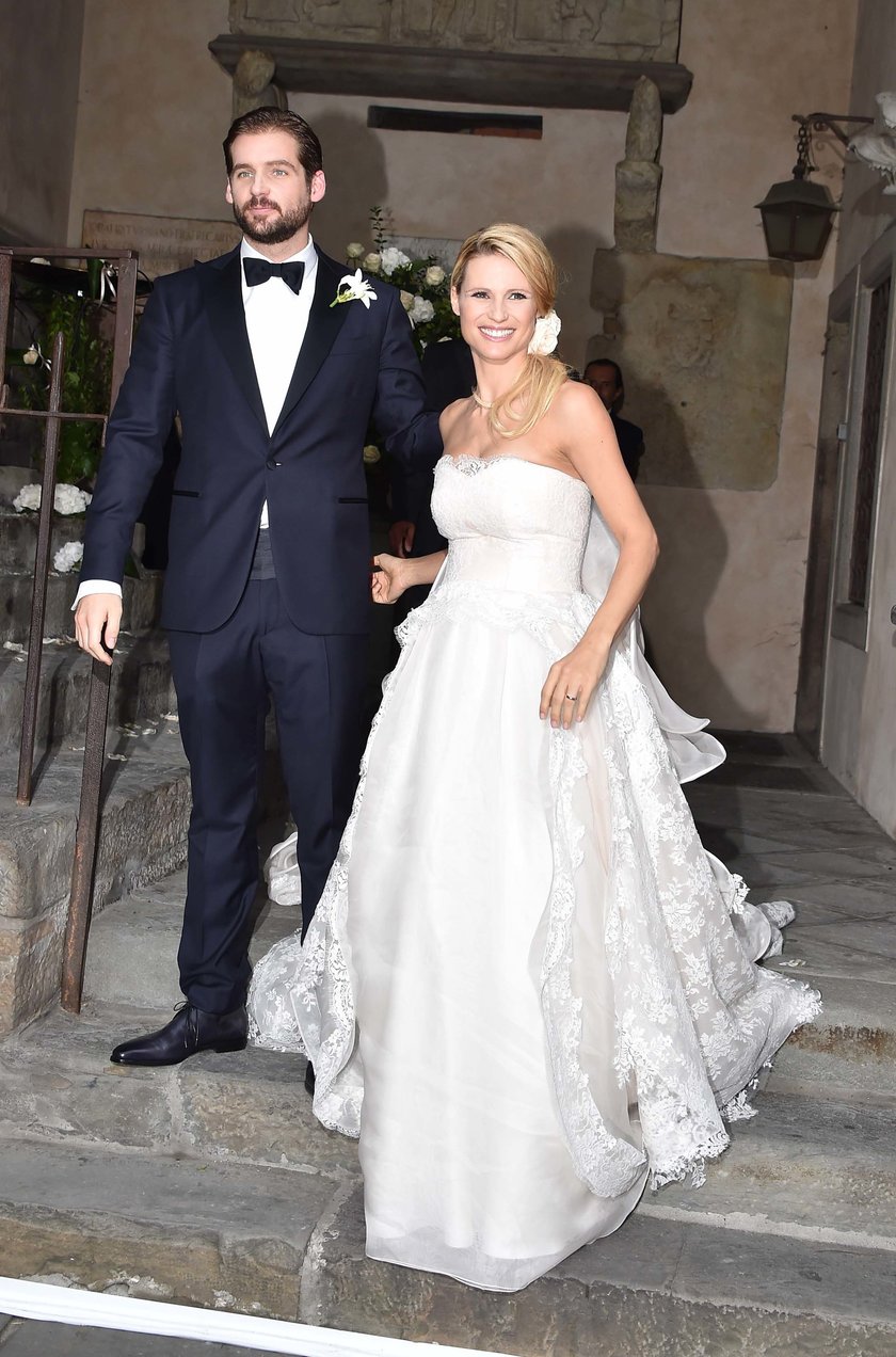 Michelle Hunziker i Tomaso Trussardi