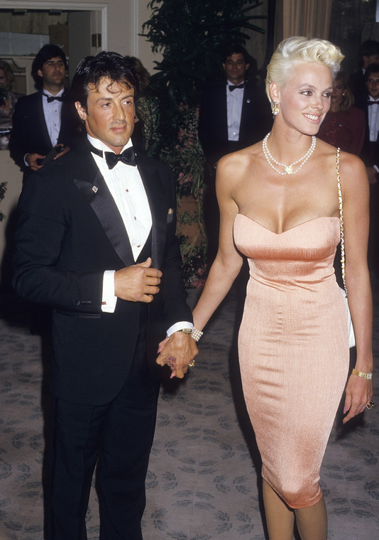 Sylvester Stallone i Brigitte Nielsen 