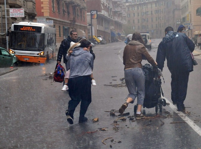 'To było jak tsunami' mówią świadkowie