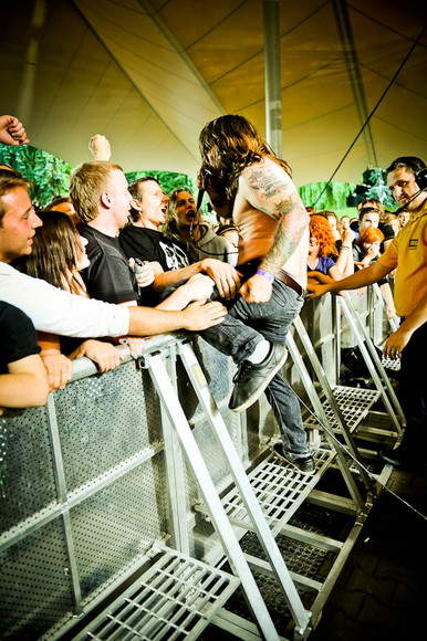 Kvelertak na Rock in Summer 2011 (fot. Artur Rawicz/Onet.pl)