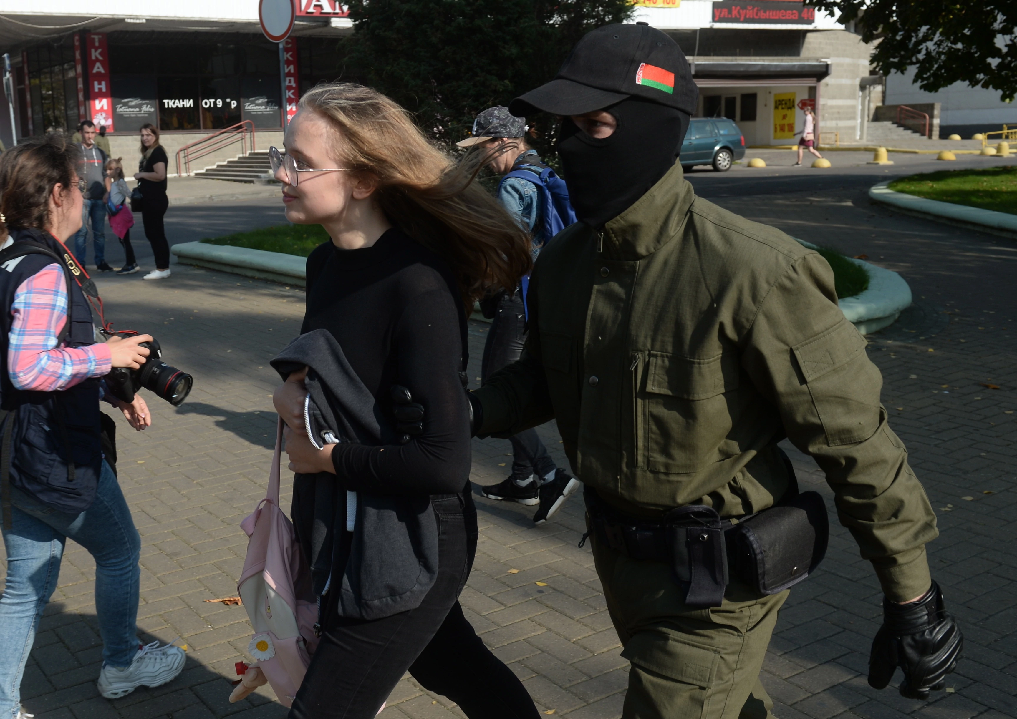 Sobotnie protesty na Białorusi