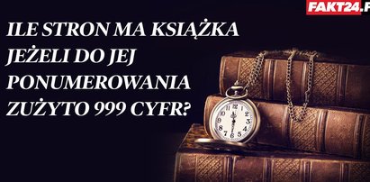 Zagadka: ile stron ma książka