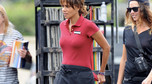 Naturalna Halle Berry na planie nowego filmu