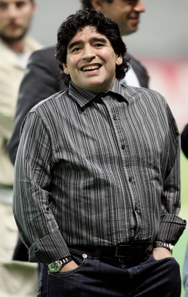 Diego Maradona w 2005 roku (2)