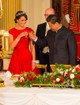 2015-ben Hszi Csin-ping kínai elnök tiszteletére rendeztek állami bankettet a Buckingham-palotában. Ezen az eseményen Katalin hercegné azt a Lótusztiarát viselte, amely korábban Margit hercegnő hajkoronáját díszítette.