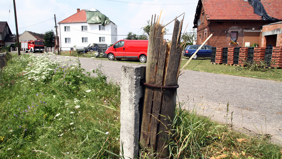 Wojewoda śląski Jarosław Wieczorek odwiedził dziś gminy na południu woj. śląskiego, które najbardziej ucierpiały we wczorajszych nawałnicach. W Gaszowicach (pow. rybnicki) zapewnił, że mieszkańcy w ramach doraźnej pomocy mogą ubiegać się "w trybie pilnym" o 6 tys. zł.