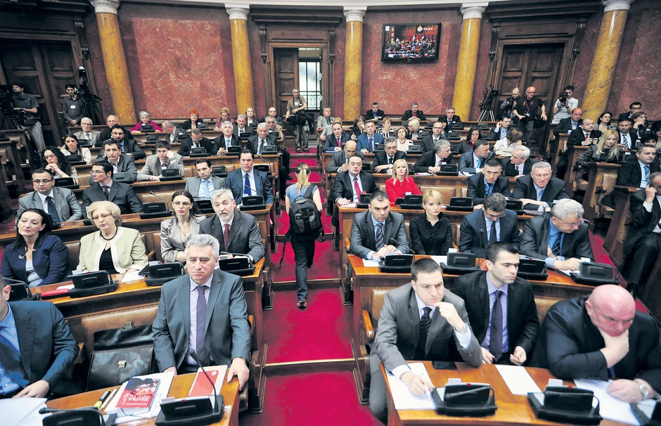 Skupština Srbije, glasanje