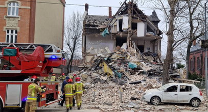 Wybuch w kamienicy w Szopienicach. Spod gruzów wydobyto 4 osoby
