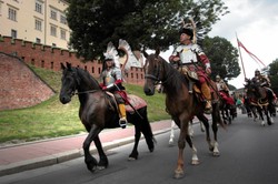 Odsiecz Sobieskiego rusza z Krakowa na Wiedeń