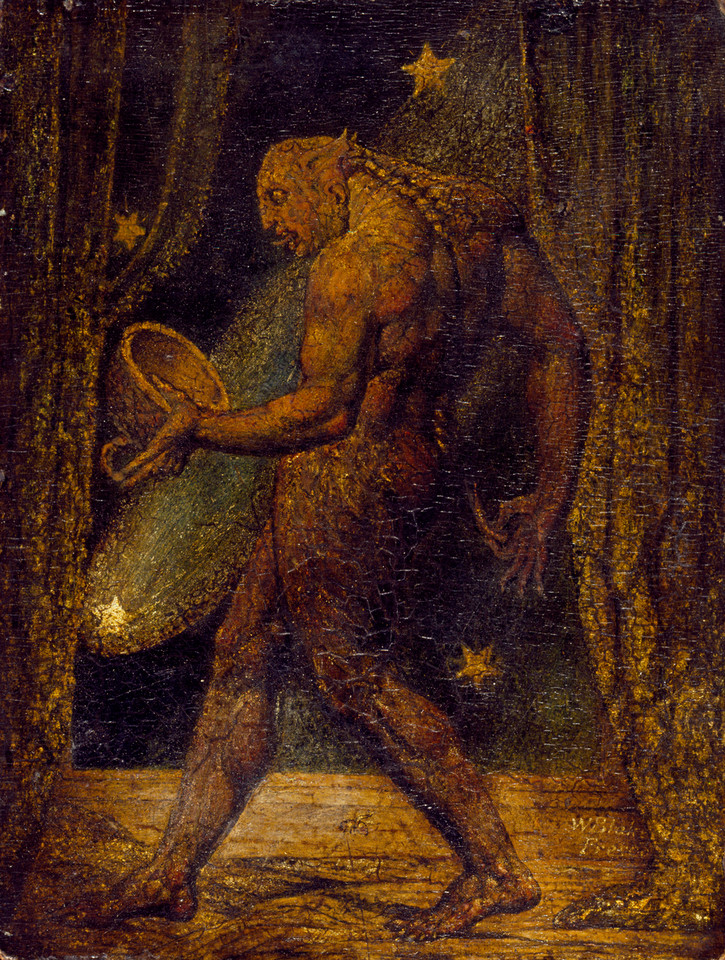 William Blake, "The Ghost of a Flea" (ok. 1819)