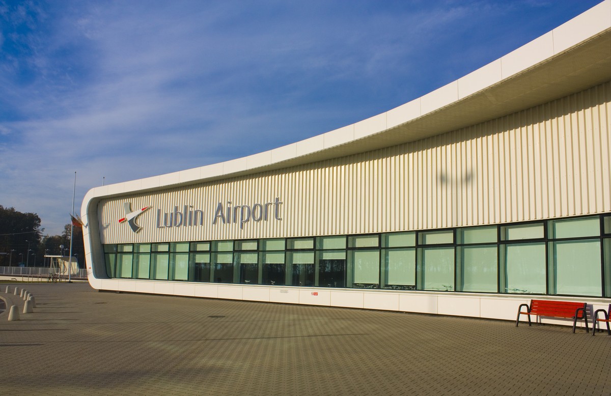 Lublin,,Poland,-,October,15,,2018:,Airport,Swidnik,In,Lublin