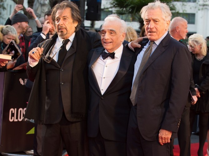 Al Paćino, Martin Skorseze i Robert de Niro sinoć u Londonu