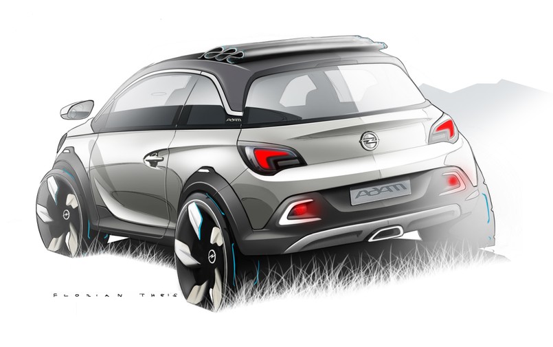 Opel adam rocks