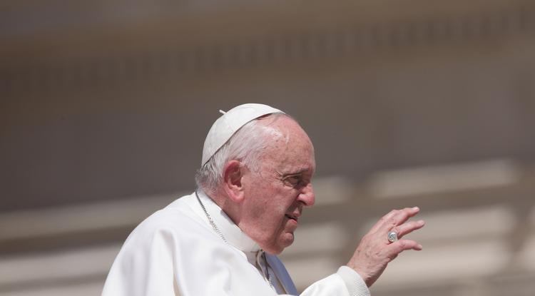 Hazánkban van már Ferenc pápa Fotó: Getty Images