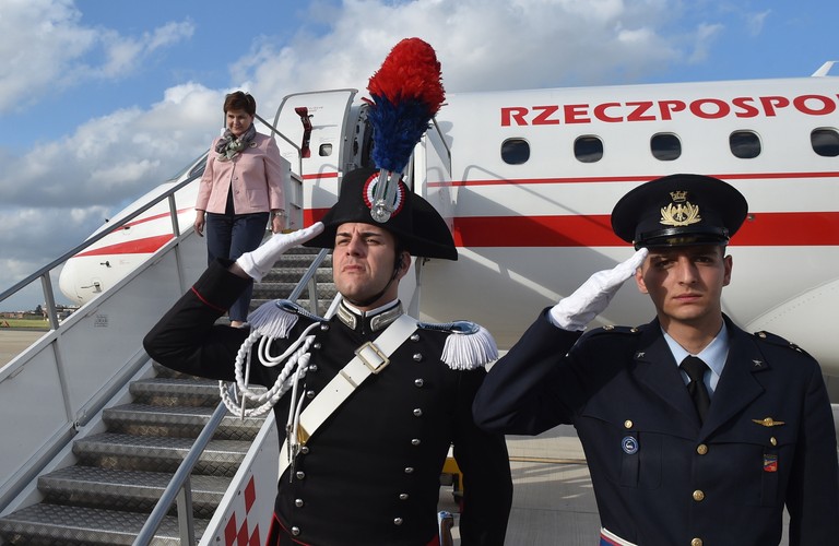 PAPIEŻ FRANCISZEK PRZYJĄŁ PREMIER SZYDŁO