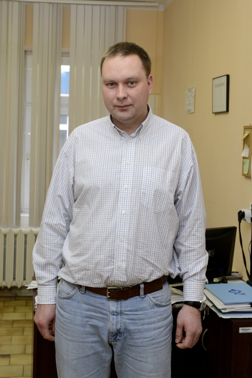 Tomasz Kozieł (37 l.), rzecznik szpitala