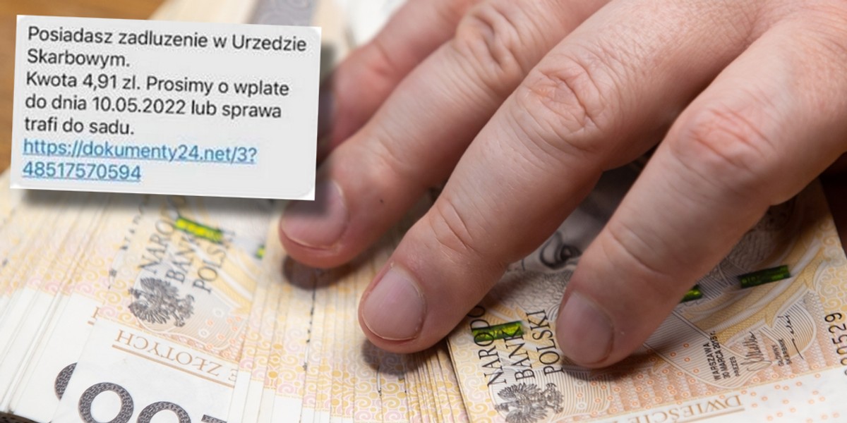 KAS ostrzega przed fałszywymi SMS-ami