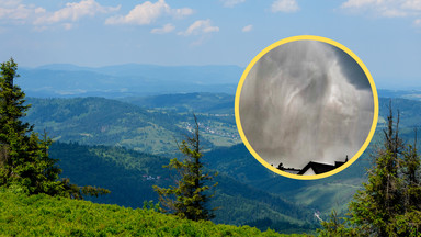 Pokazał niesamowite zdjęcie burzy w Beskidzie Żywieckim. To nie fotomontaż