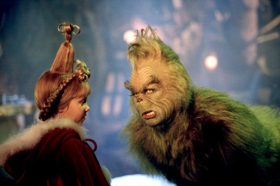 Jim Carrey w "Grinch - Świąt nie będzie"