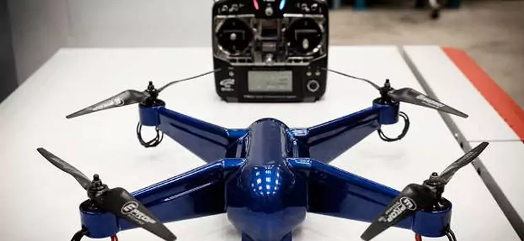 Dron gotowy do lotu zaraz po wyjściu z drukarki 3D