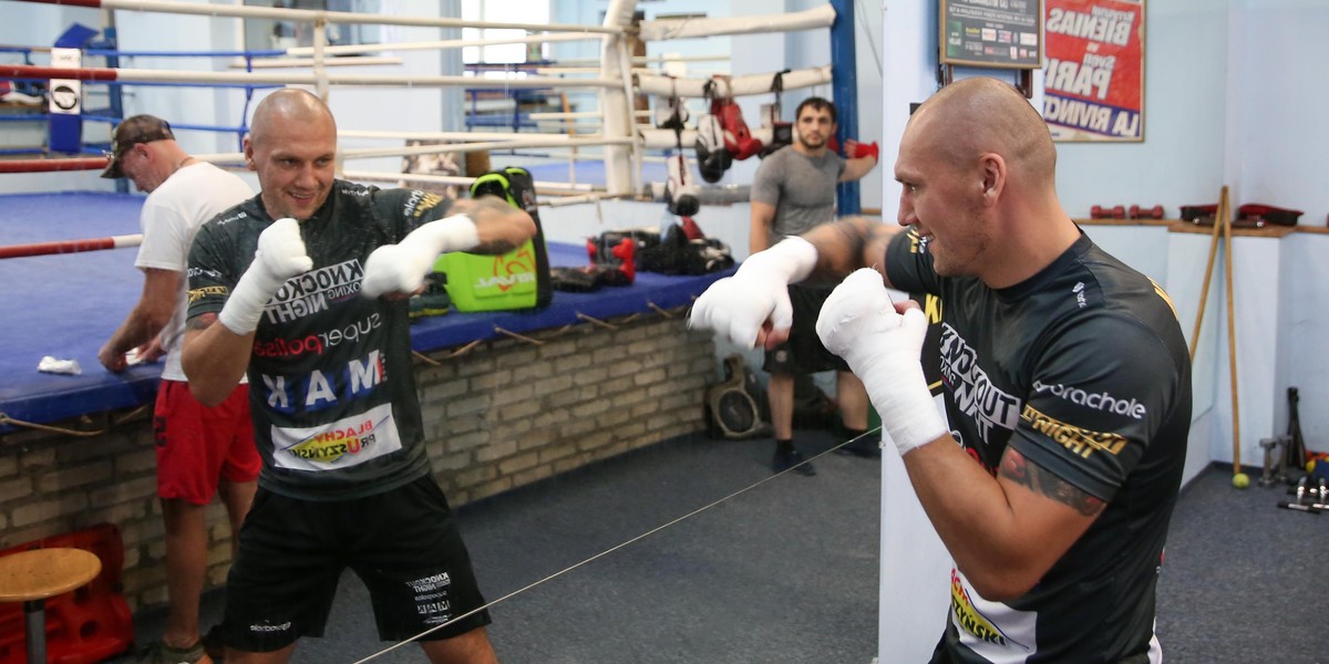 Krzysztof Głowacki. Trening.