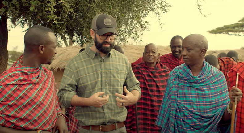 Matt Walsh asks a Maasai community about their perspective on gender issues