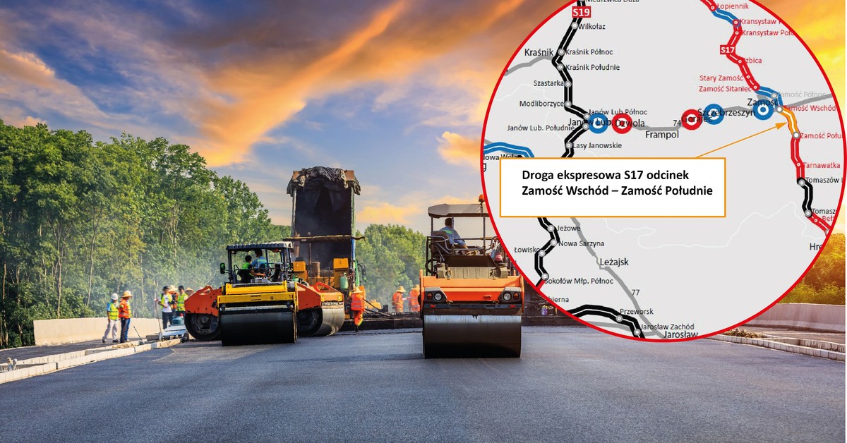 Tak buduje się strategiczna trasa na wschodzie Polski. Najnowsze wideo z placu budowy S17