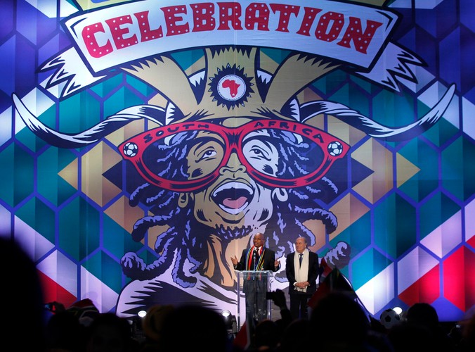 Sepp Blatter i Jacob Zuma