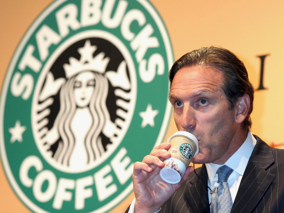 Starbucks CEO Howard Schultz