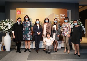 Naj žene "Blic žene" za 2019:  Bojana Mirosavljević, Sanja Crnobrnja Krasić, Ivana Kovačević, Vesna Imbronjev, Aleksandra Barać, Ljiljana Branković, Mara Čabrić i Marina Cvetanov