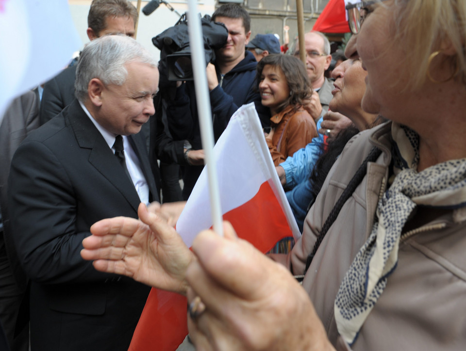 Jarosław Kaczyński w Gdańsku