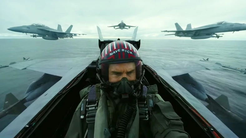 Tom Cruise w "Top Gun: Maverick"