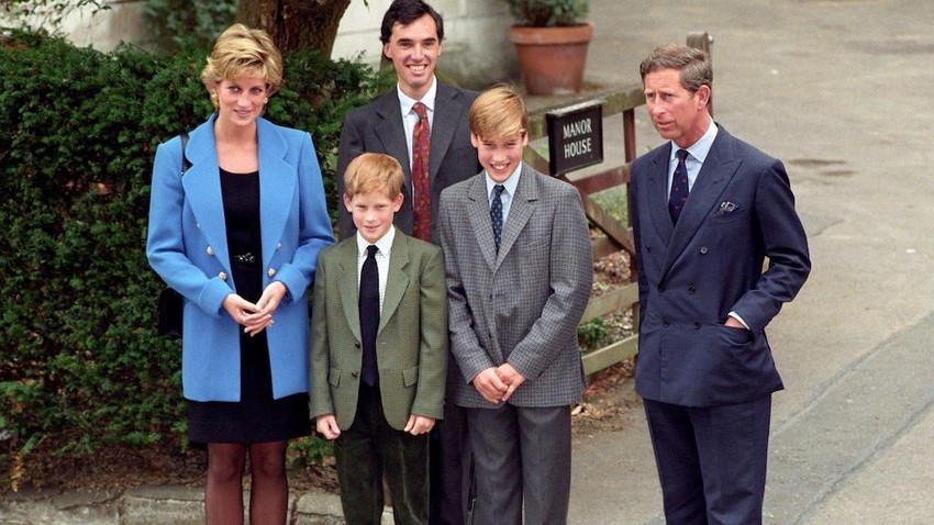 Princ Vilijam pre polaska u Iton 1995. godine | Foto: PA Media