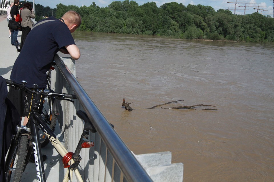 WARSZAWA WISŁA POWÓDŹ